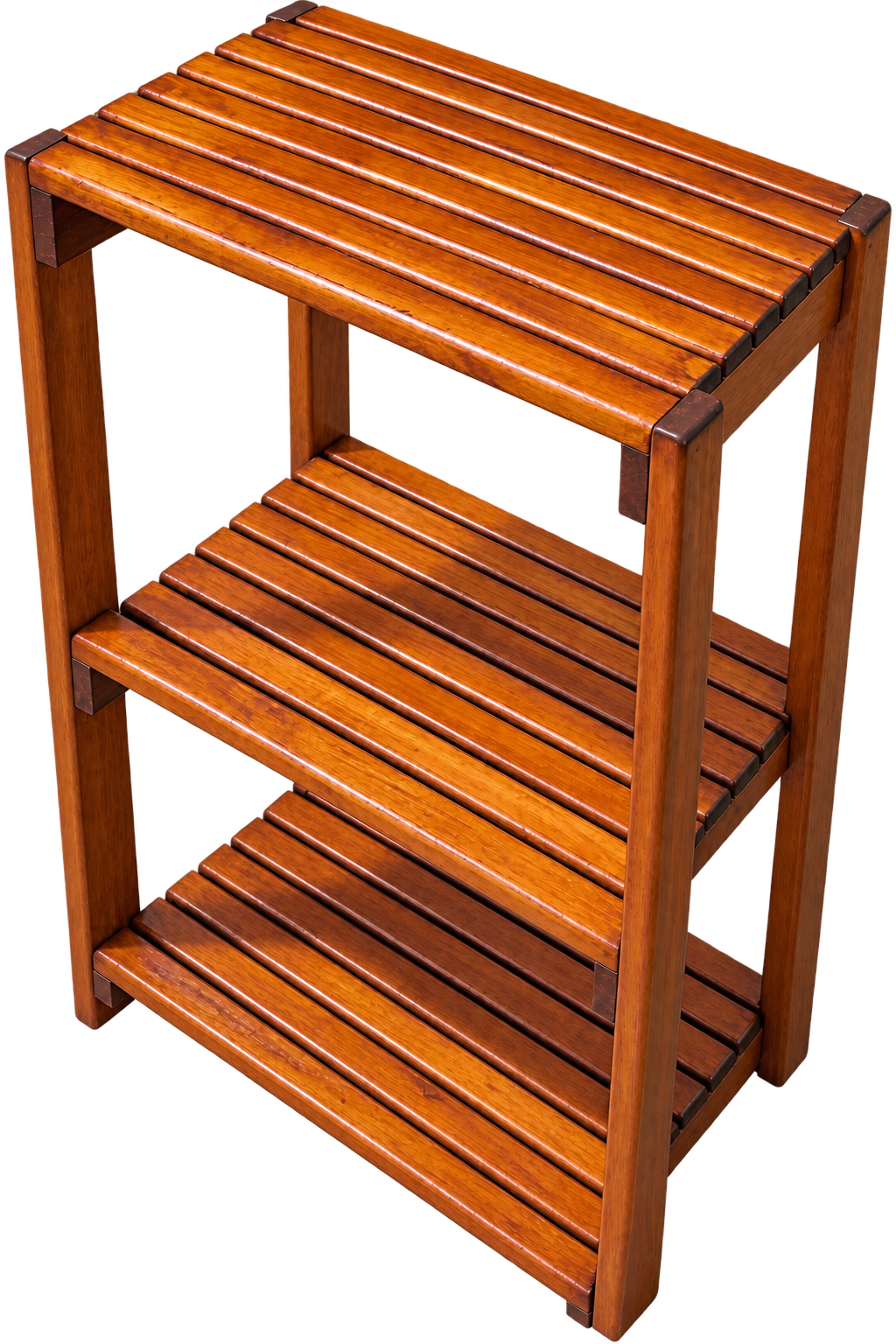 Movel Loja Prateleira Pinus Comum Pintada - 52 x 55 x 90 (P x C x A)